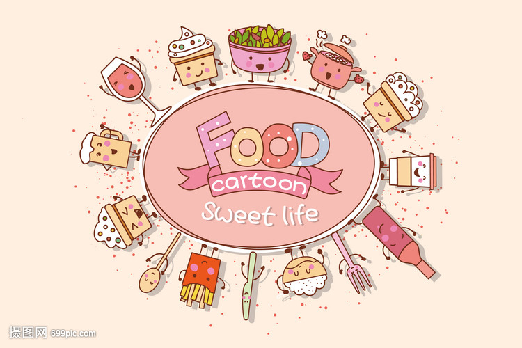 卡通美食 童年的味蕾與視覺的雙重盛宴